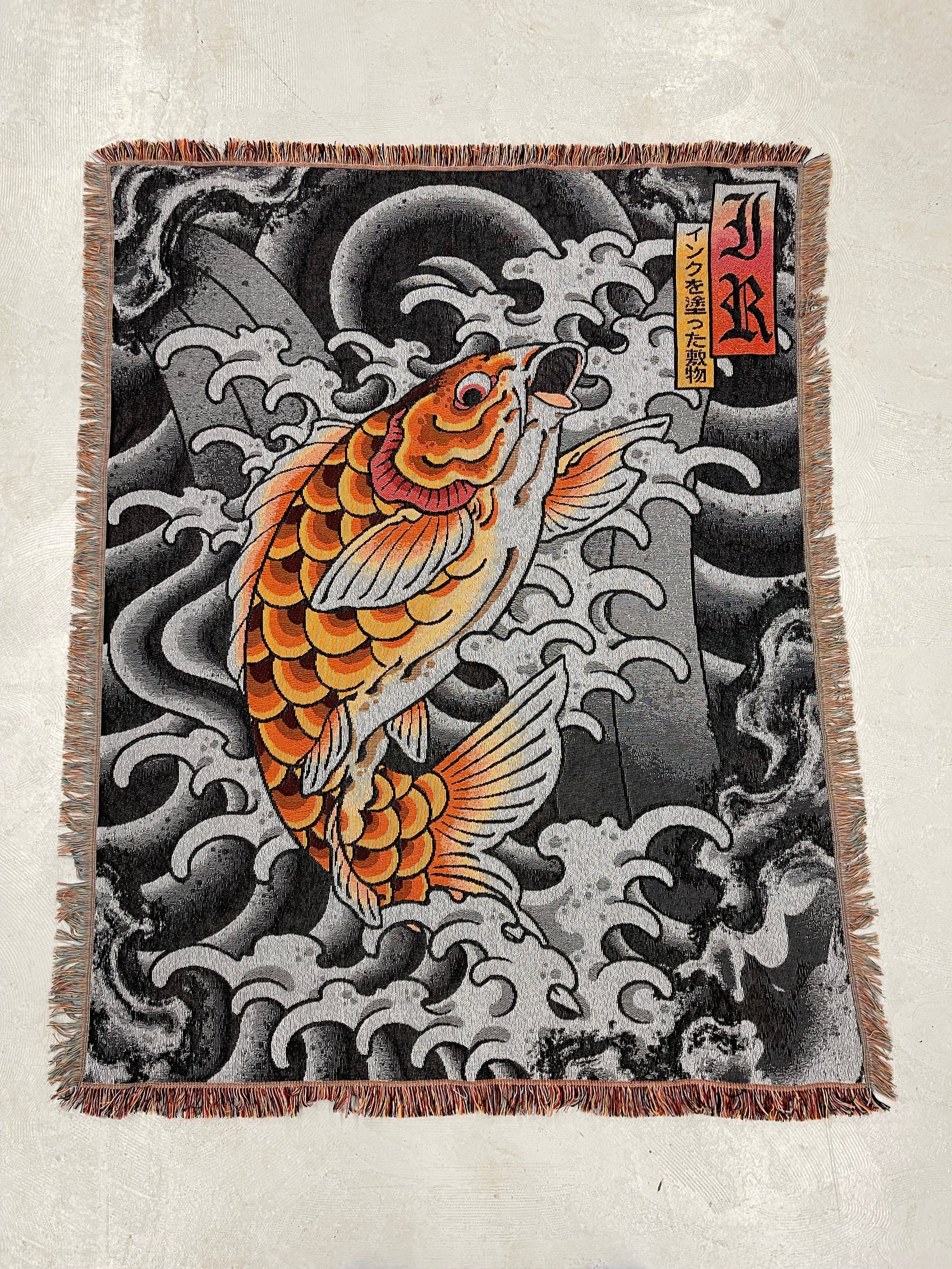 Koi Fish Tapestry