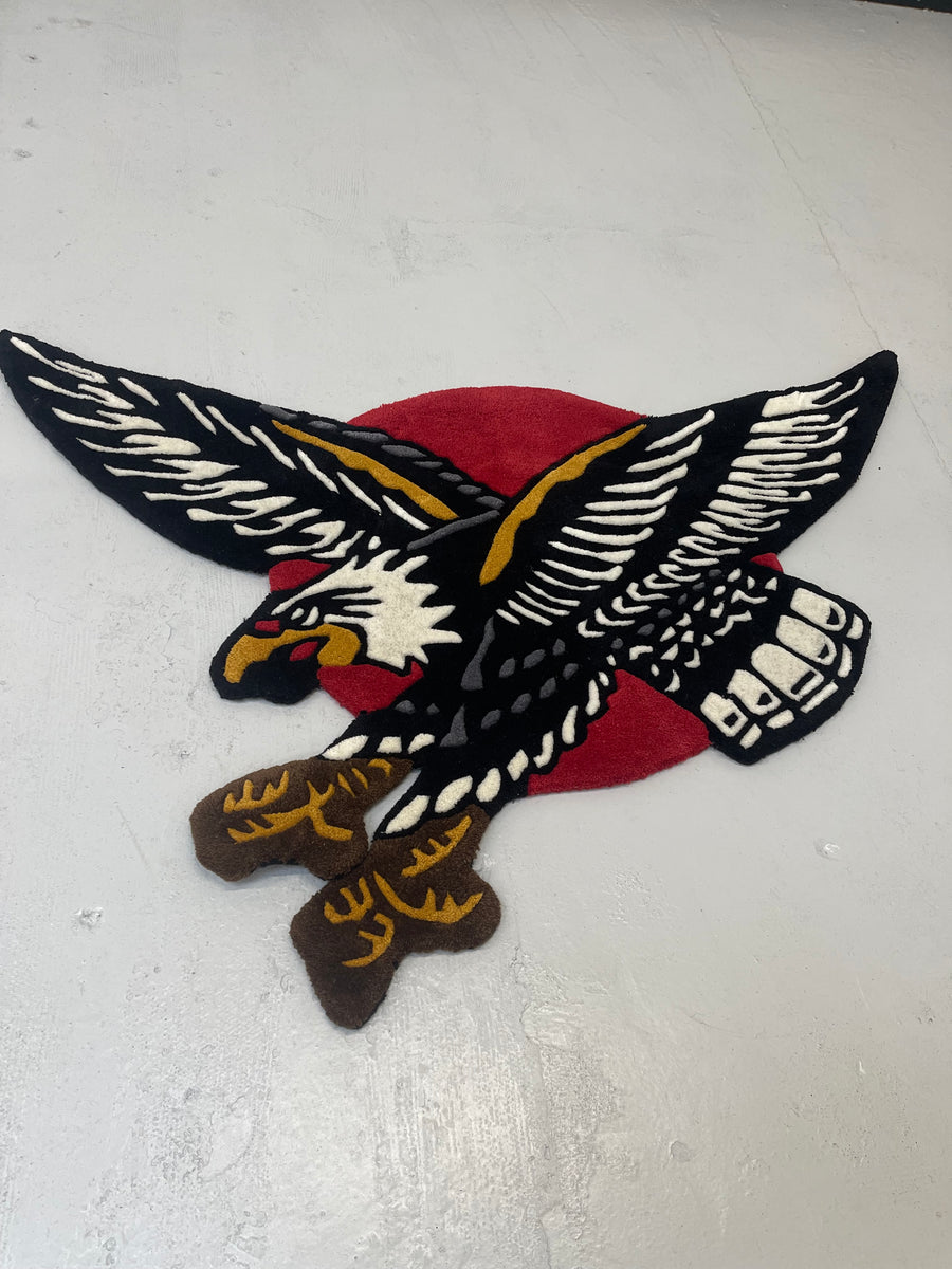 American Traditional Eagle Rug - Bold Custom Decor – Inked Rugs