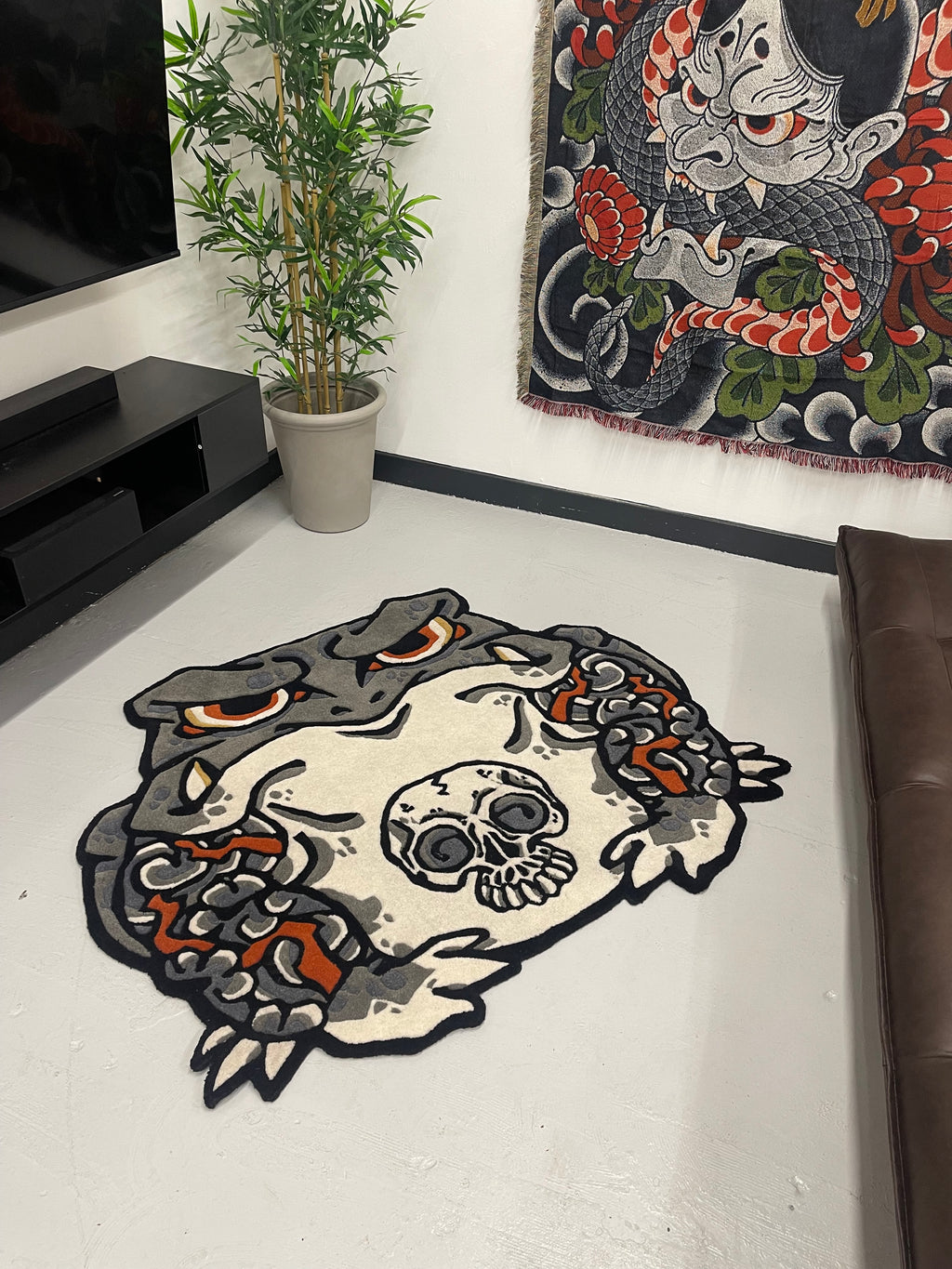 Samurai Frog Decor