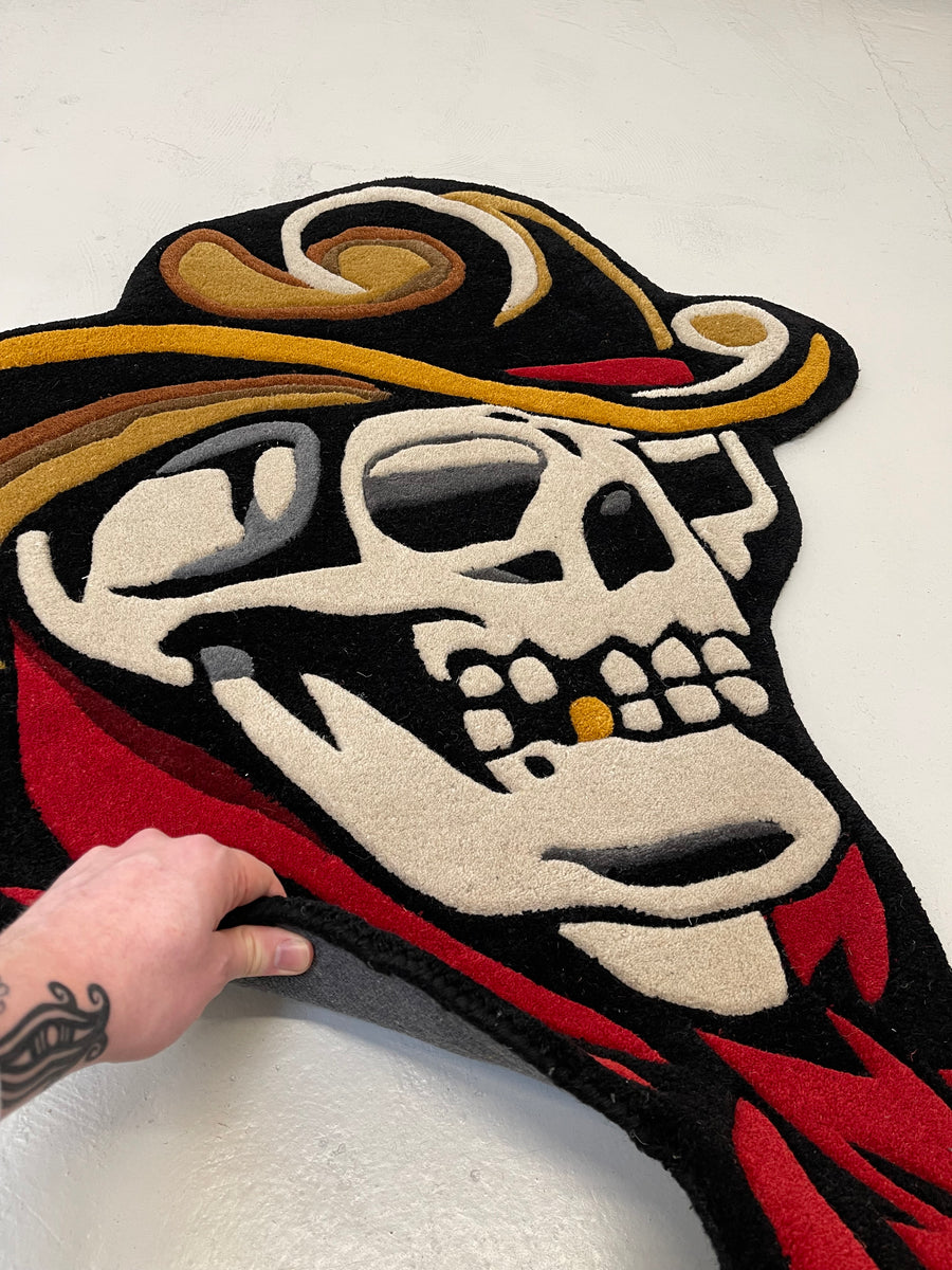 Skull Cowboy – Inked Rugs
