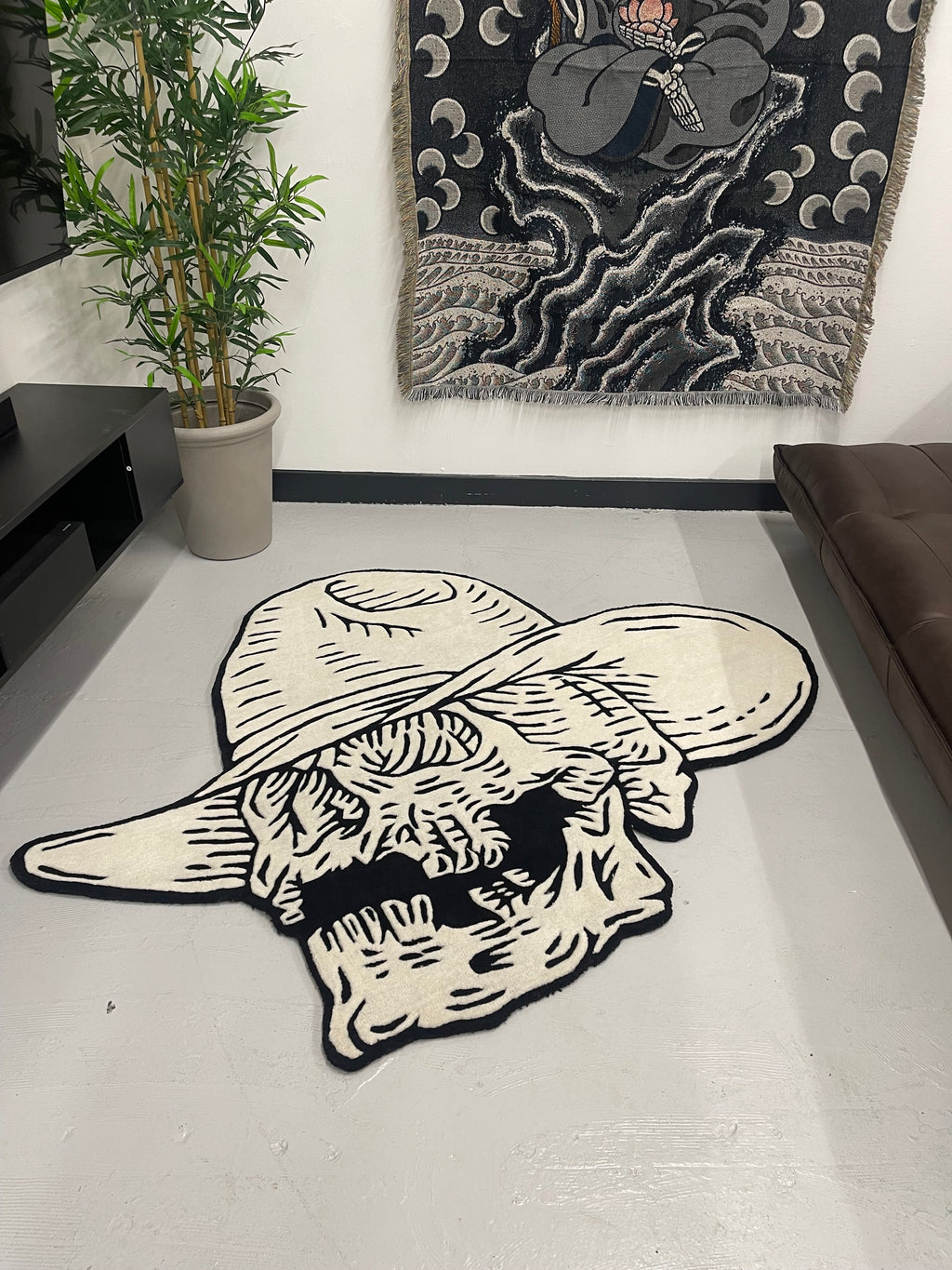 Woodcut Cowboy