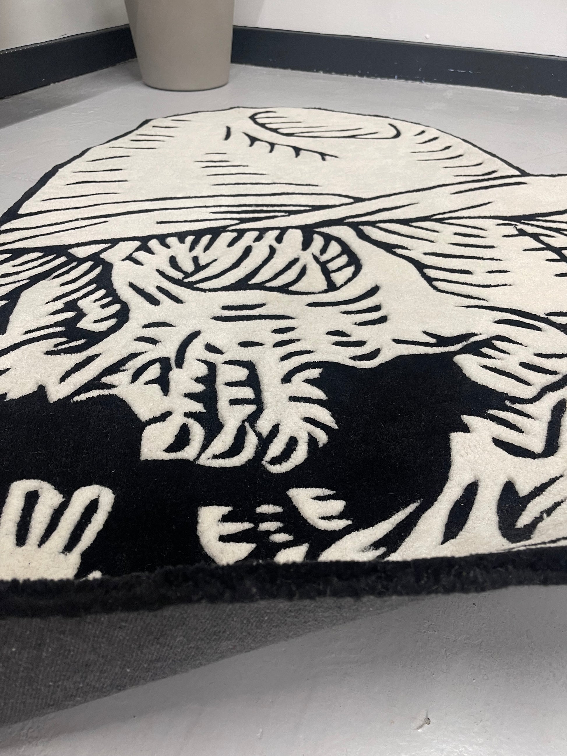 Woodcut Cowboy