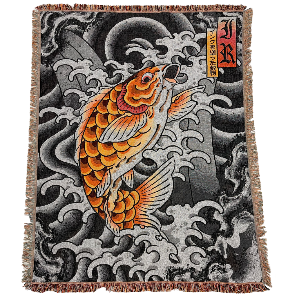 Koi Fish Tapestry
