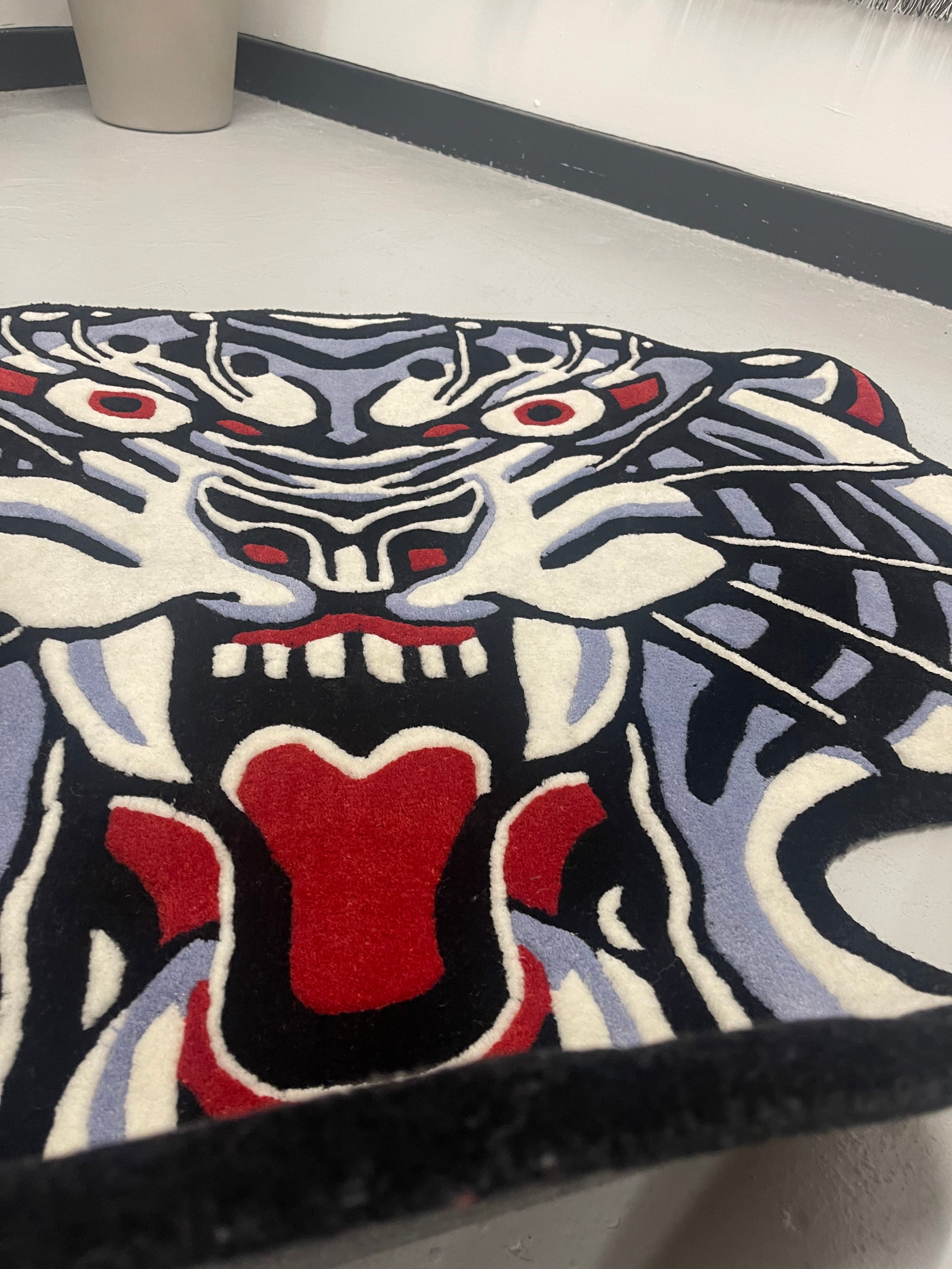 Tiger Head – Inked Rugs