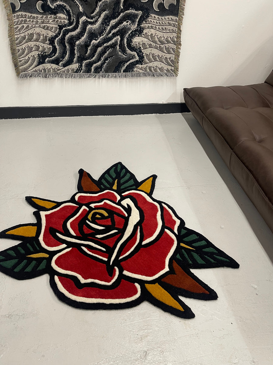 Red Rose – Inked Rugs
