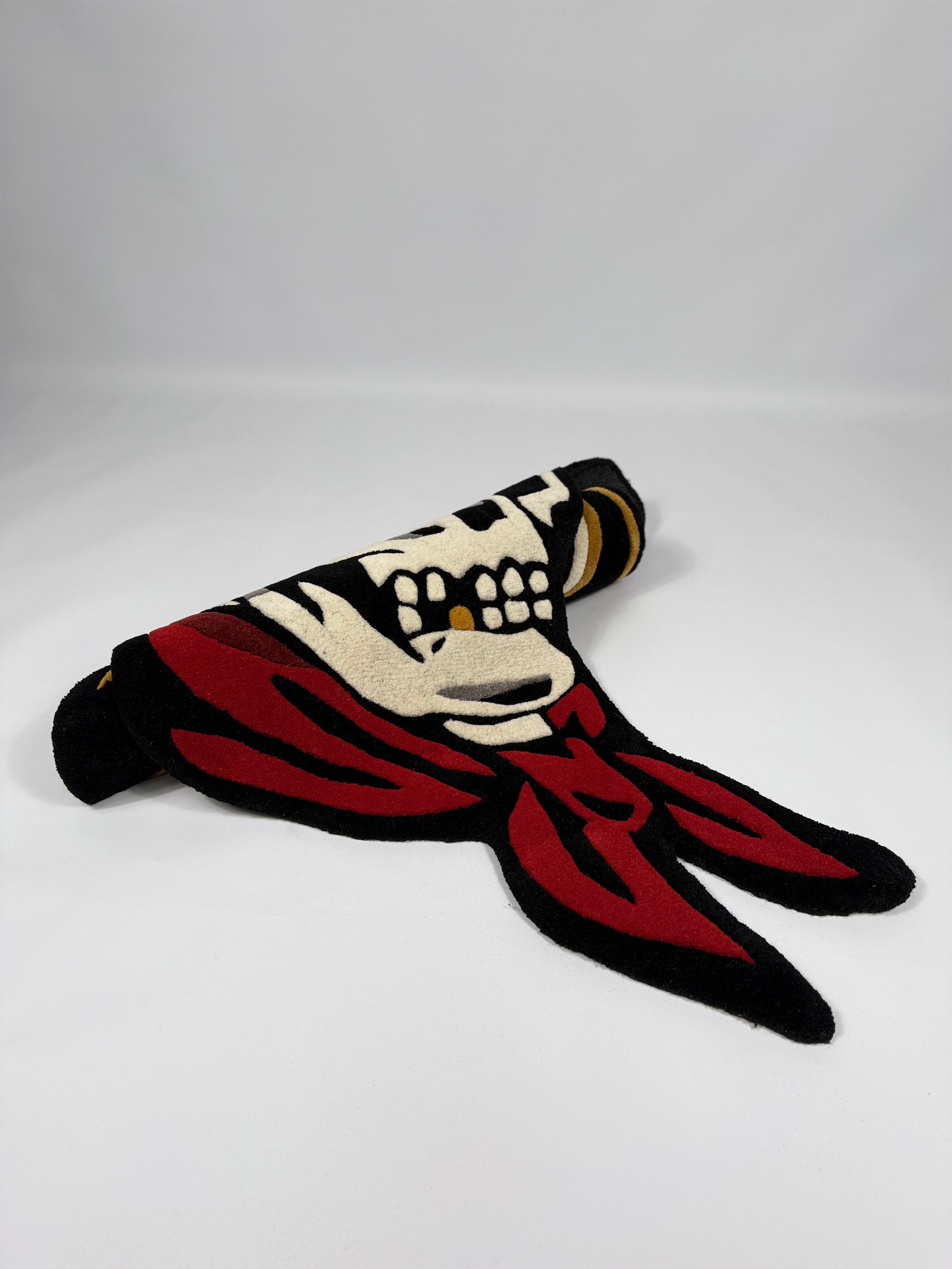 マイケルガーマン　オールドアメリカン　カウボーイ 彫刻 Skull Cowboy – Inked Rugs