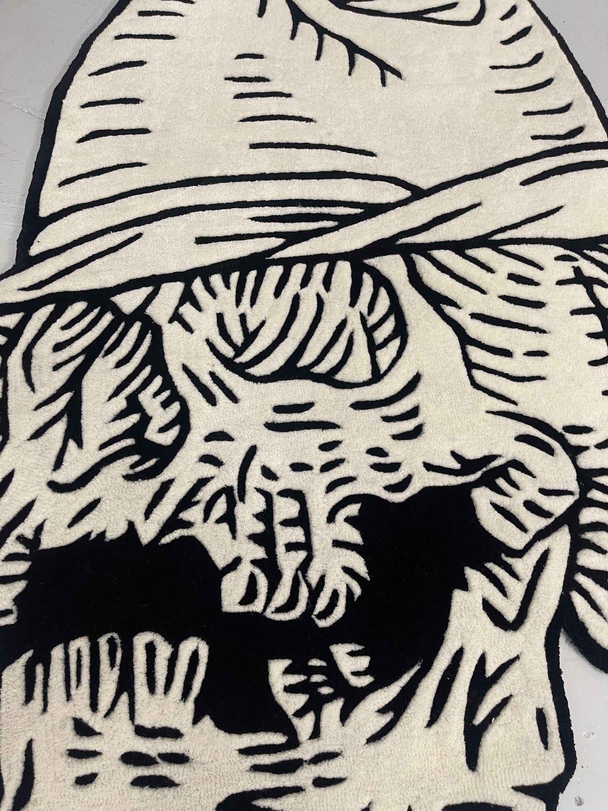 Woodcut Cowboy