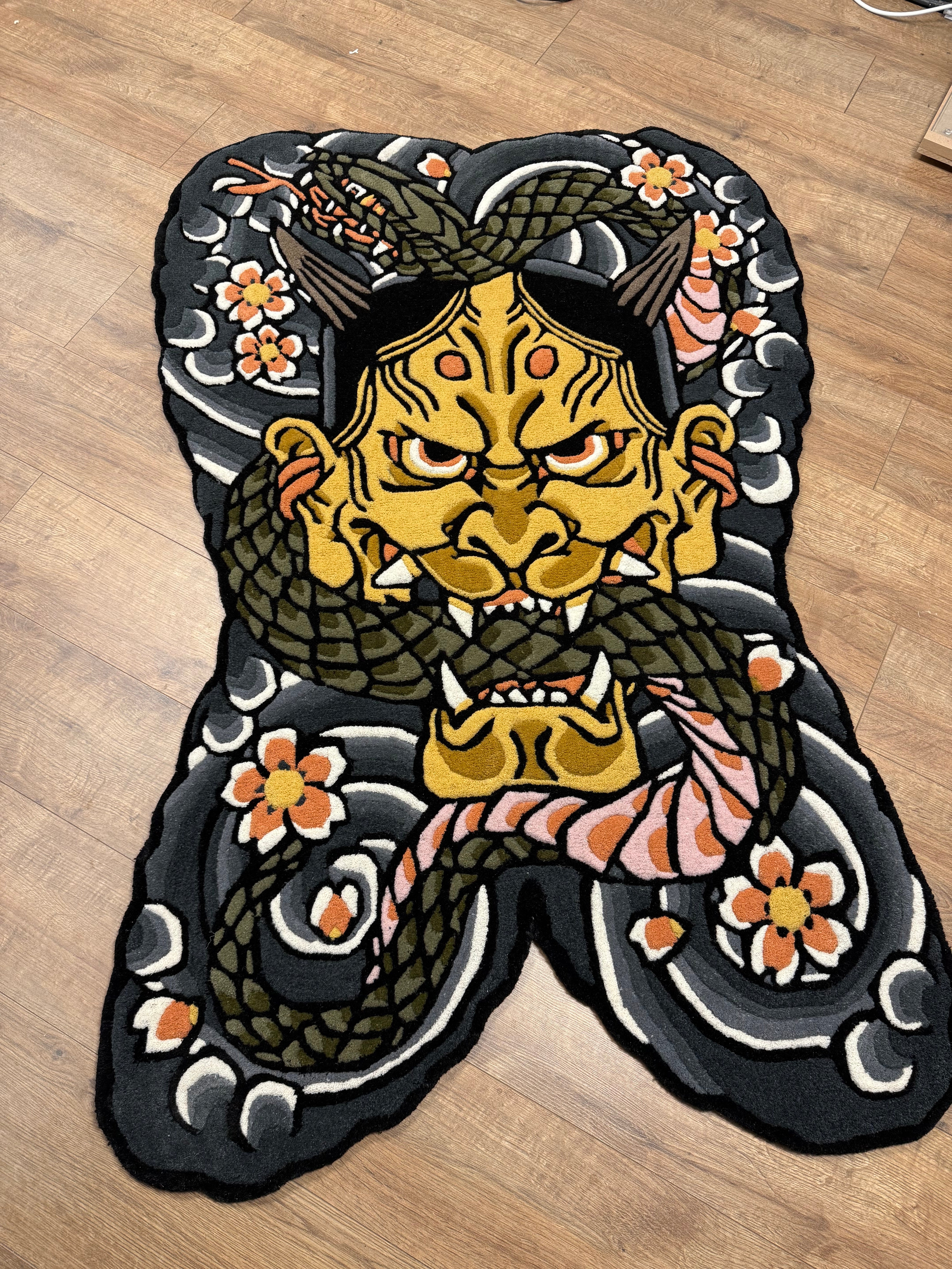 Irezumi Hannya – Inked Rugs