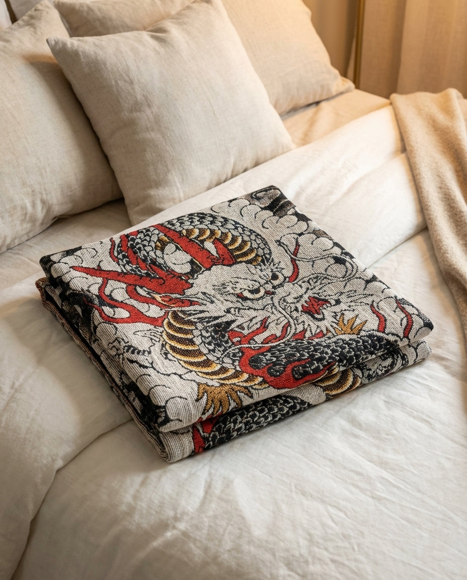Japanese Dragon Tapestry