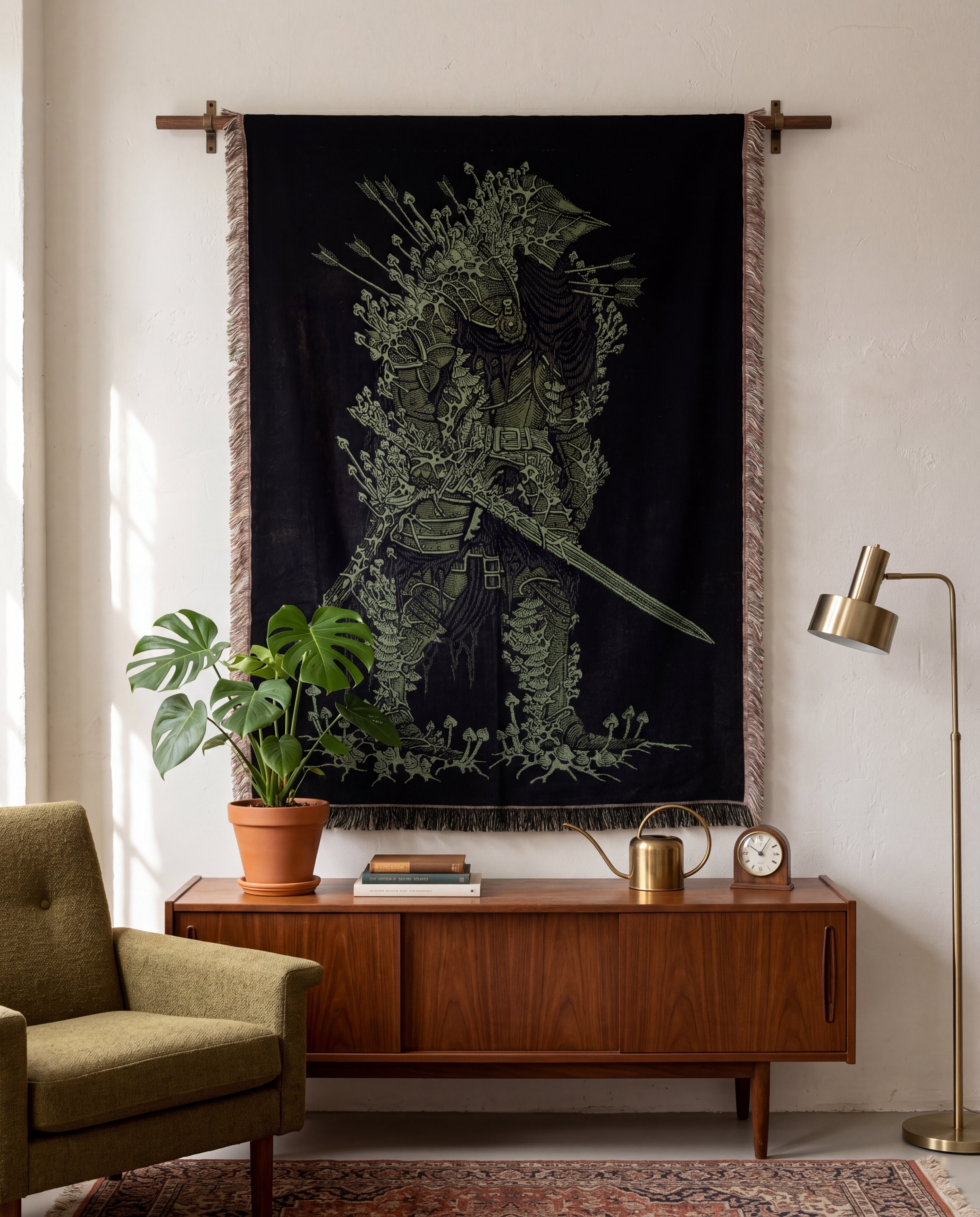 Fungal Knight Tapestry