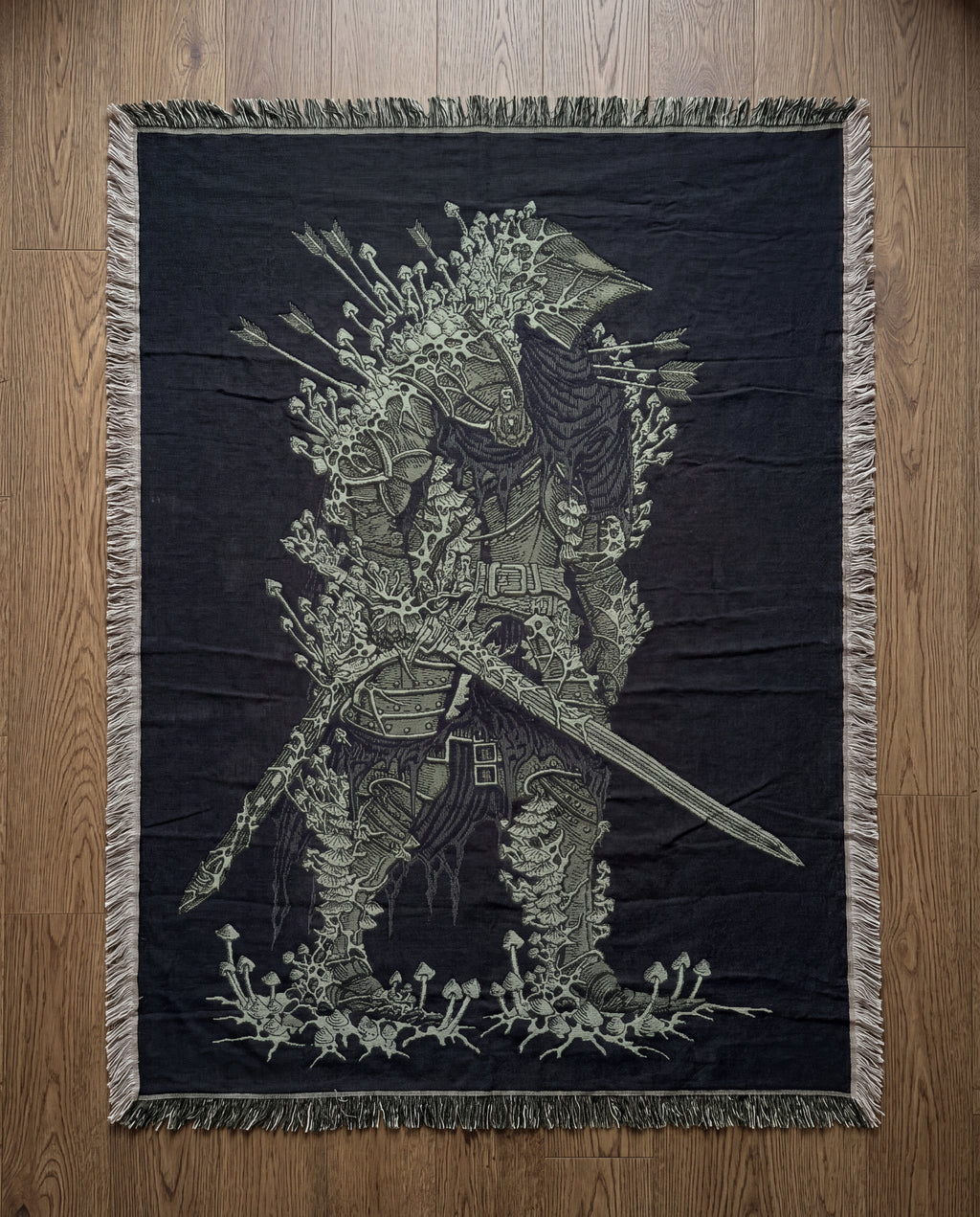 Fungal Knight Tapestry