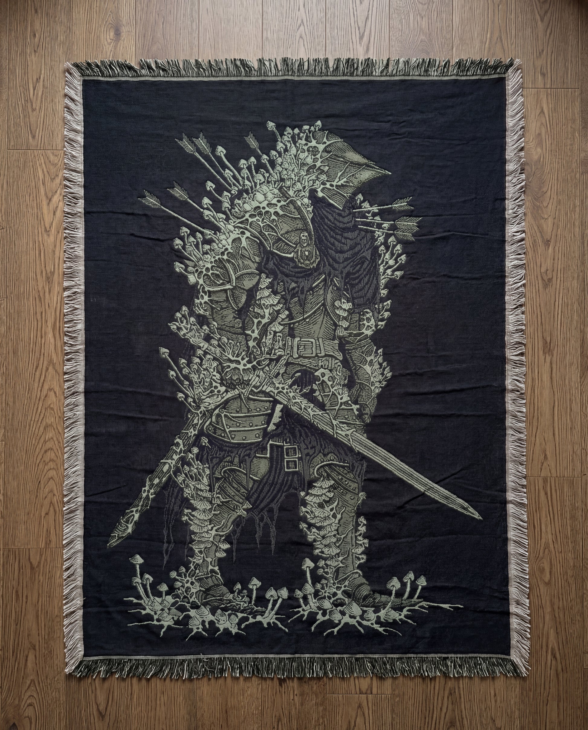 Fungal Knight Tapestry