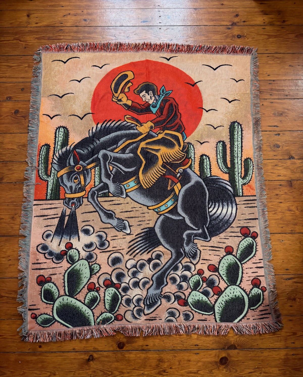 Rodeo Rug Rodeo Tapestry – Inked Rugs