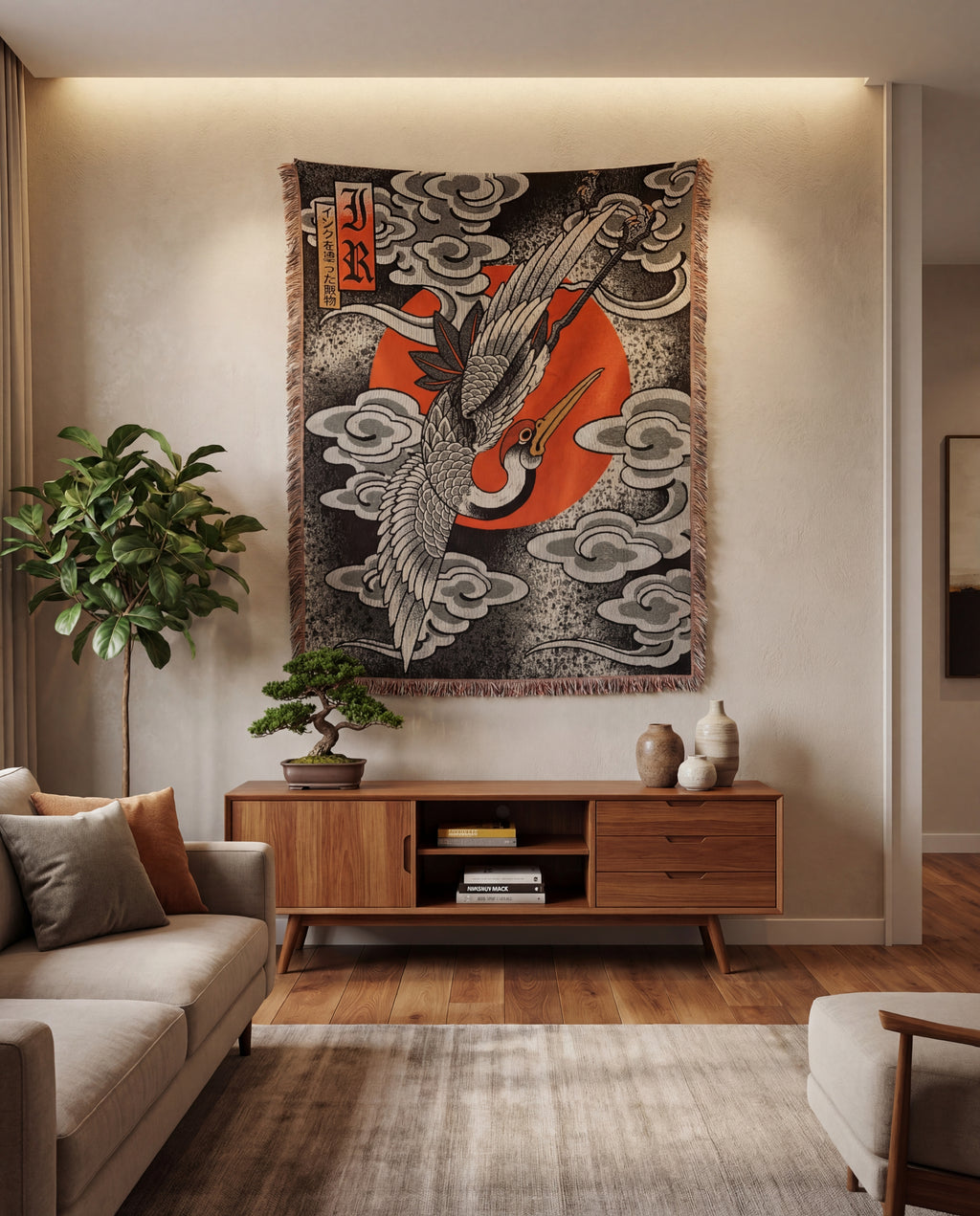 Crane Tapestry