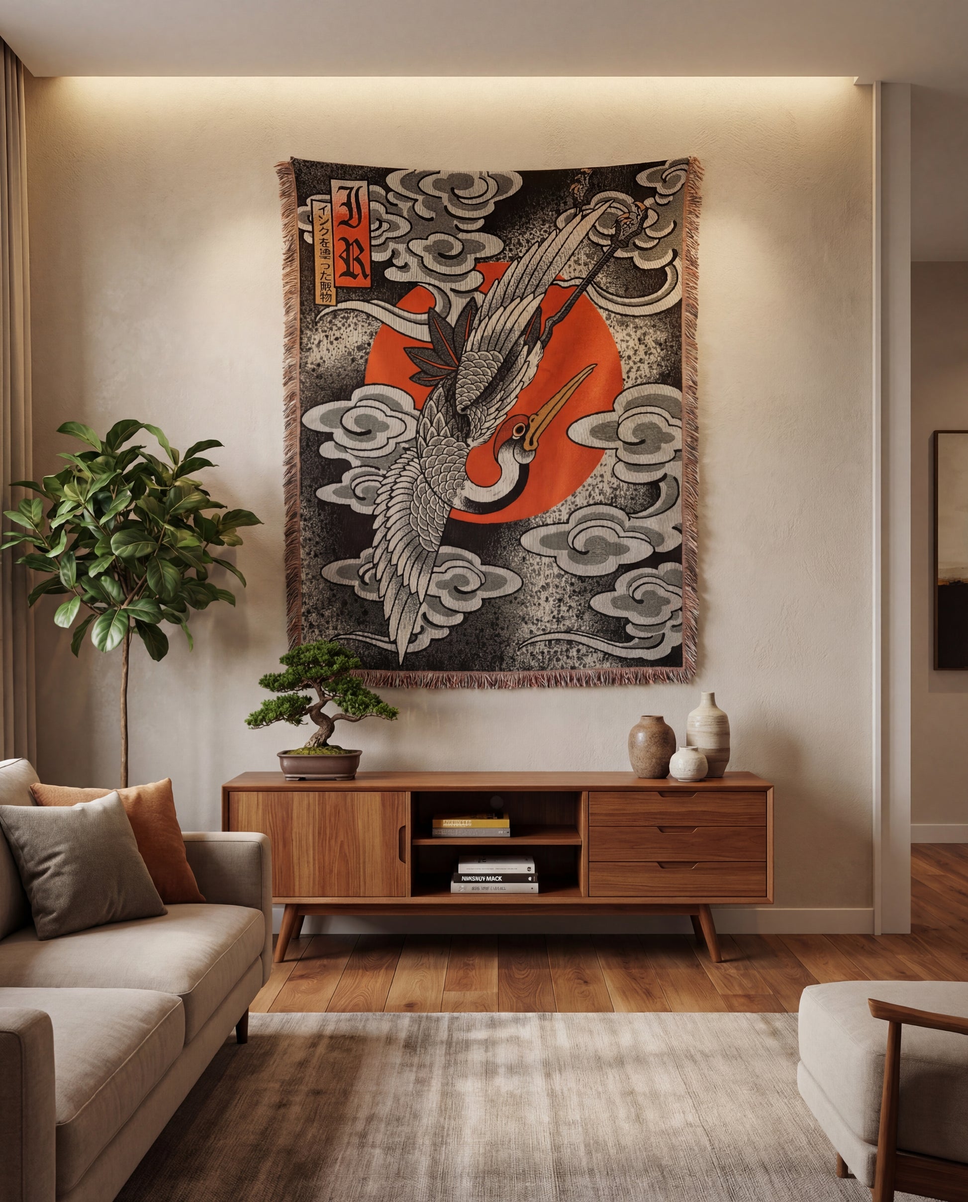 Crane Tapestry