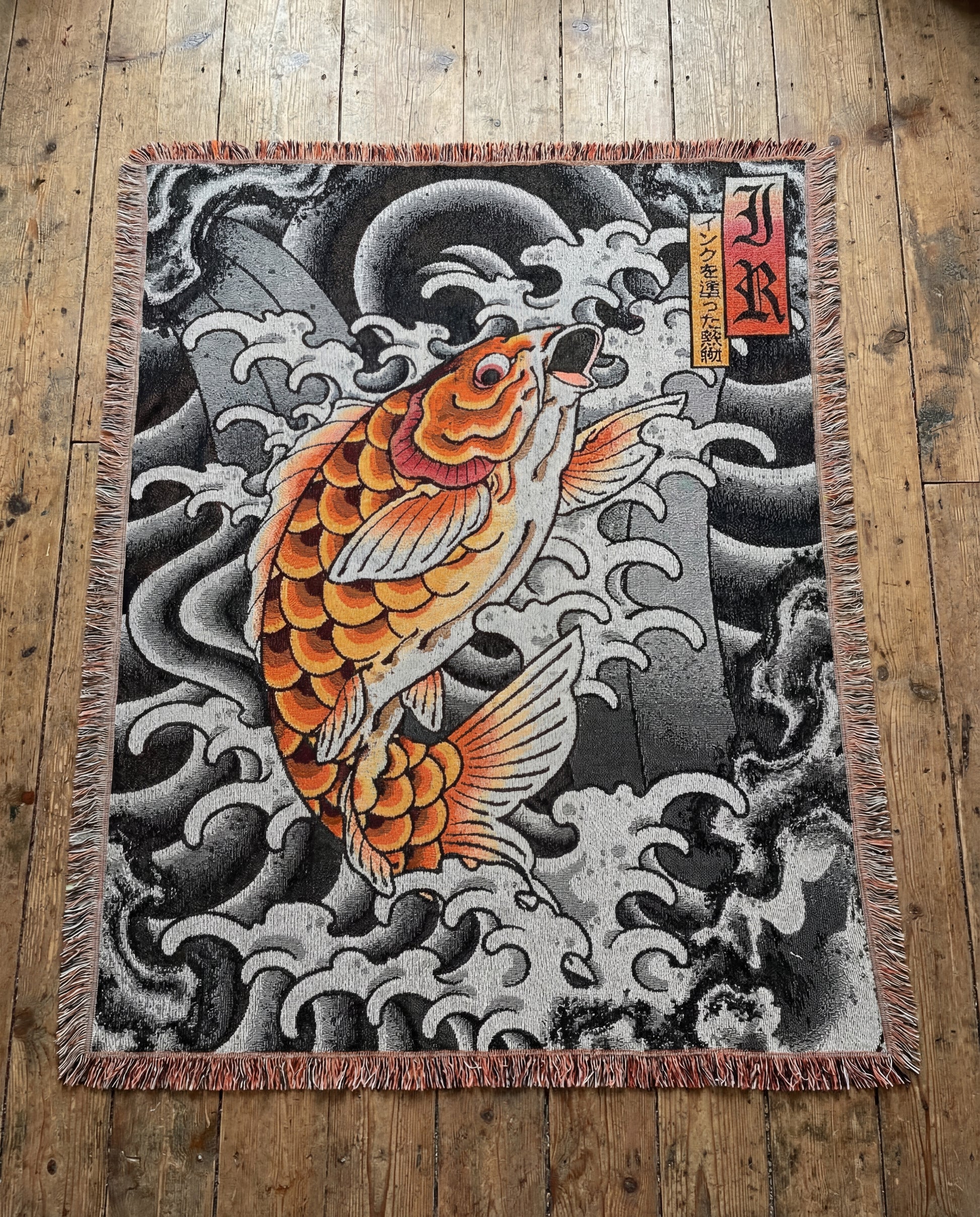 Koi Fish Tapestry
