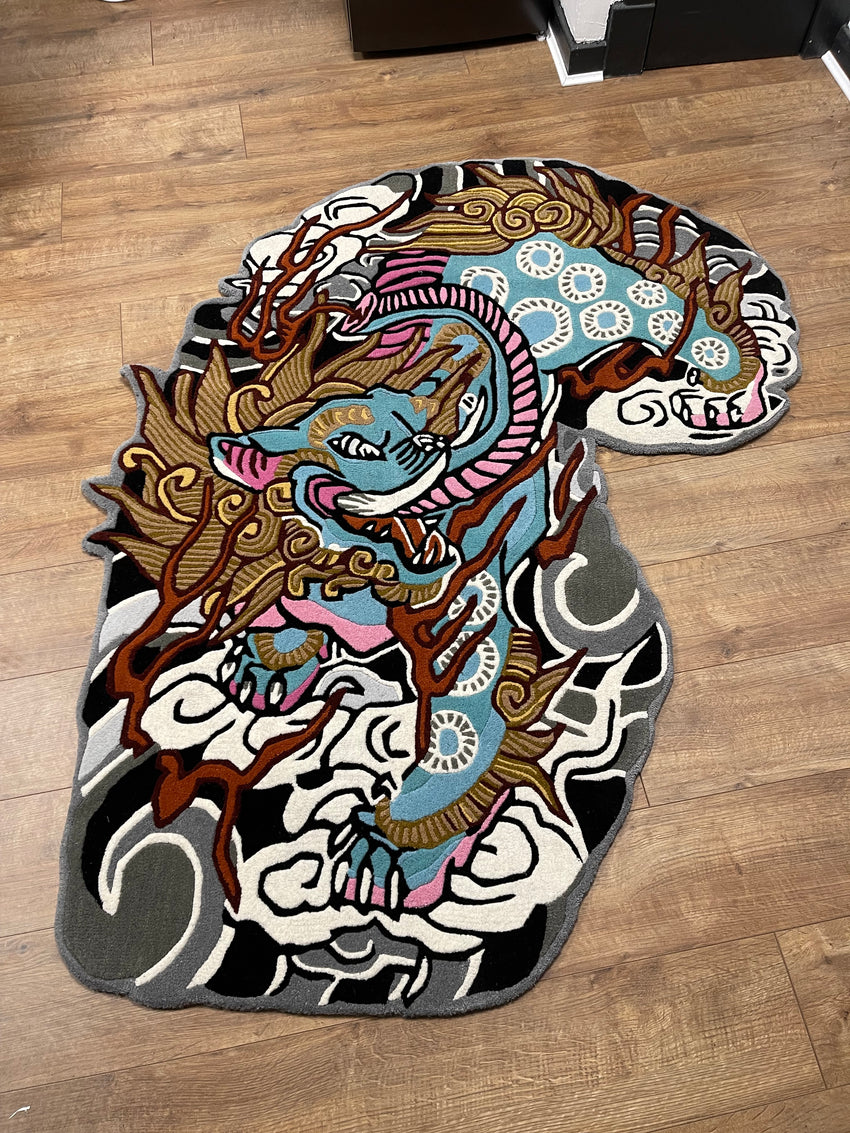 Tatto Rug Custom Tattoo Rug - Personalized Home Decor – Inked Rugs