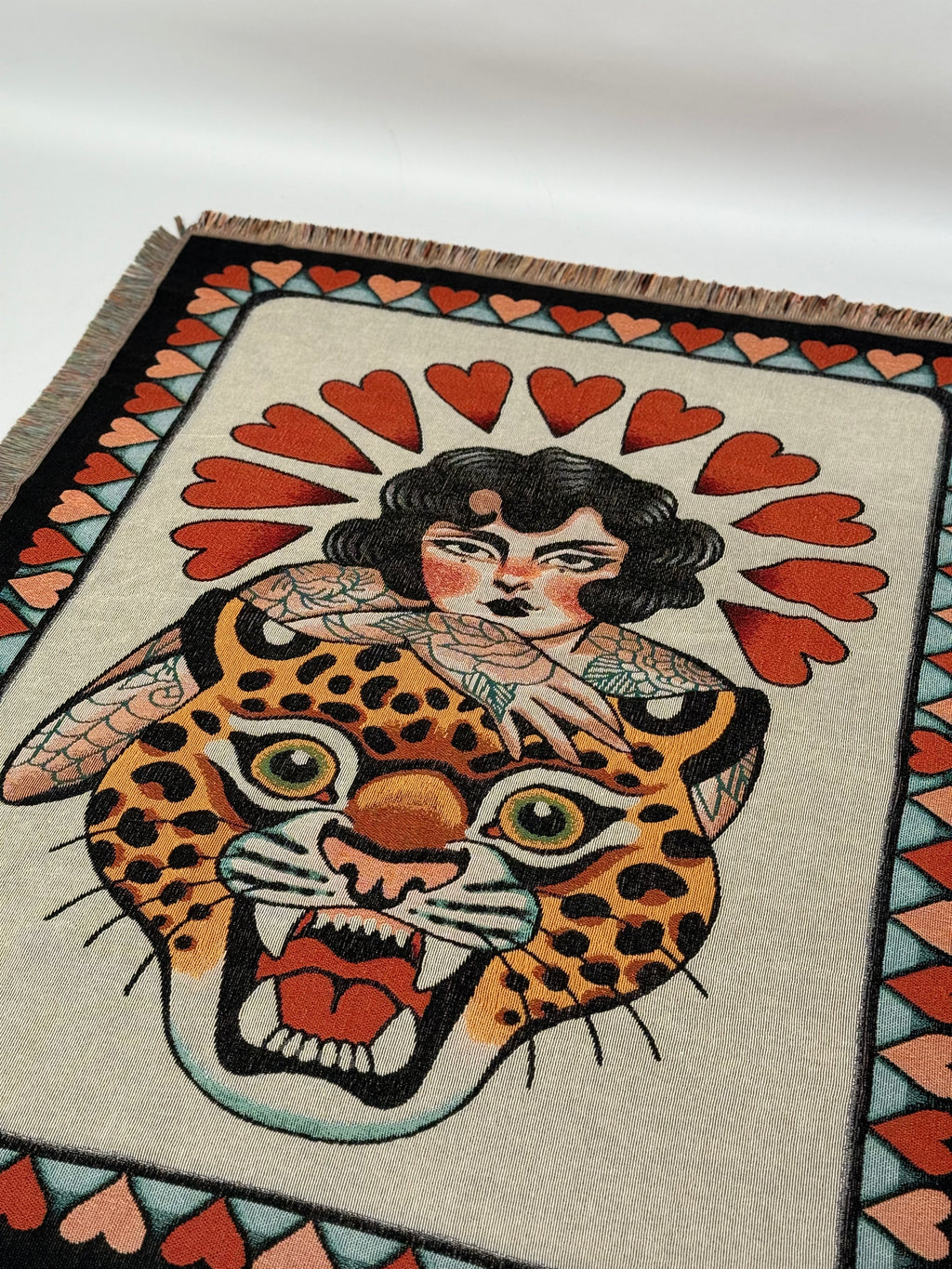 Lady Leopard Tapestry