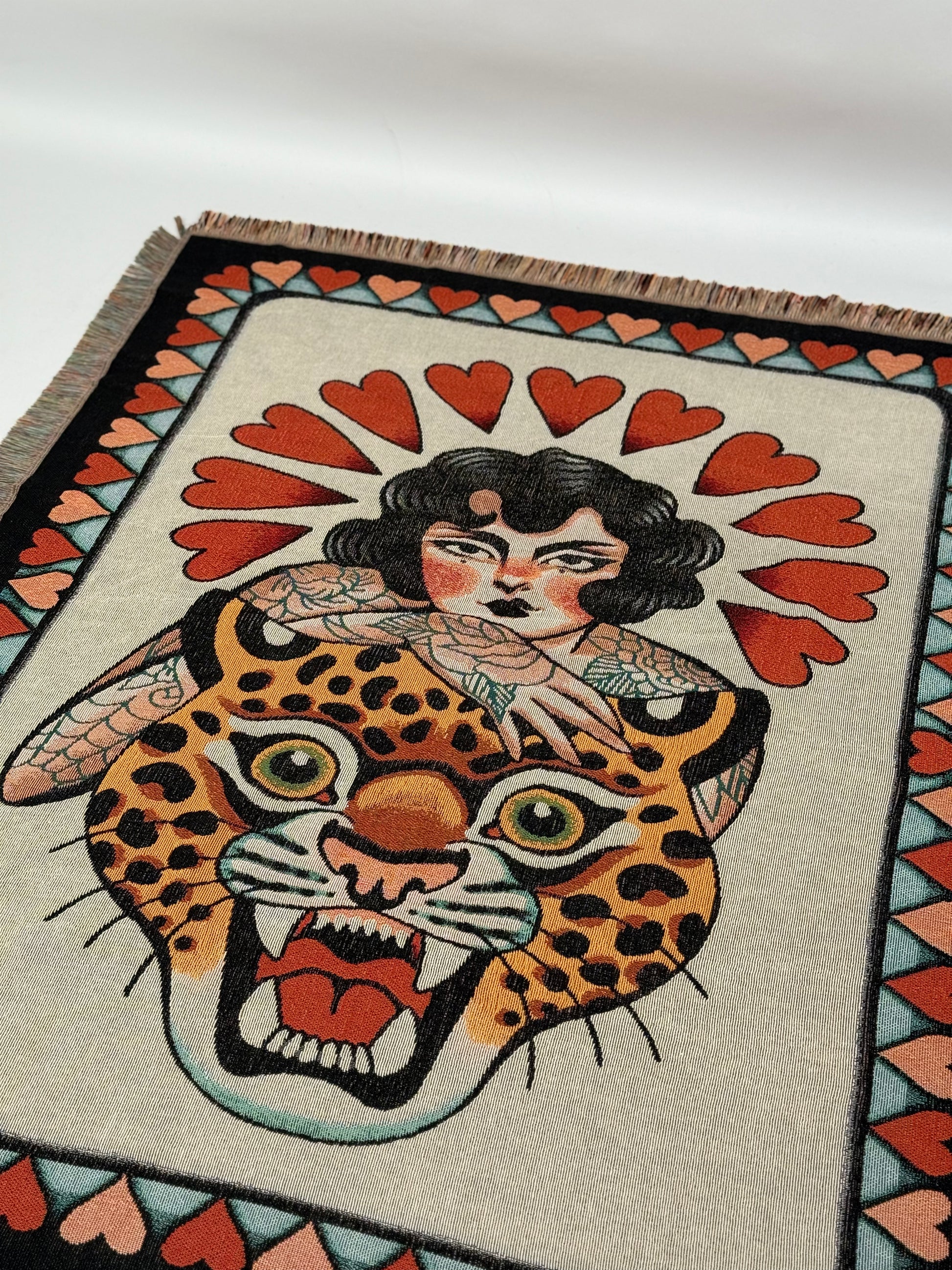 Lady Leopard Tapestry