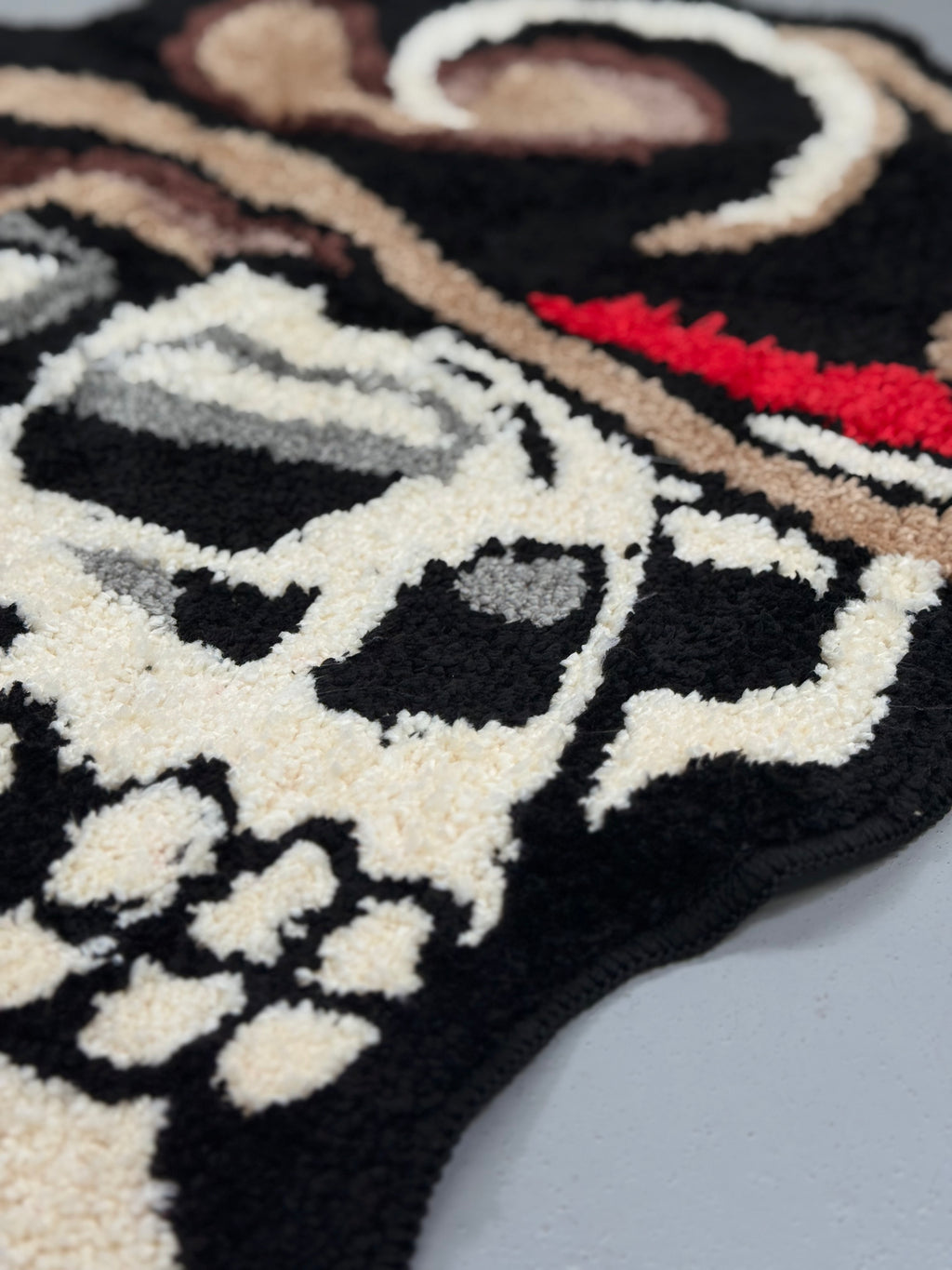 Cowboy Skull Bath Mat