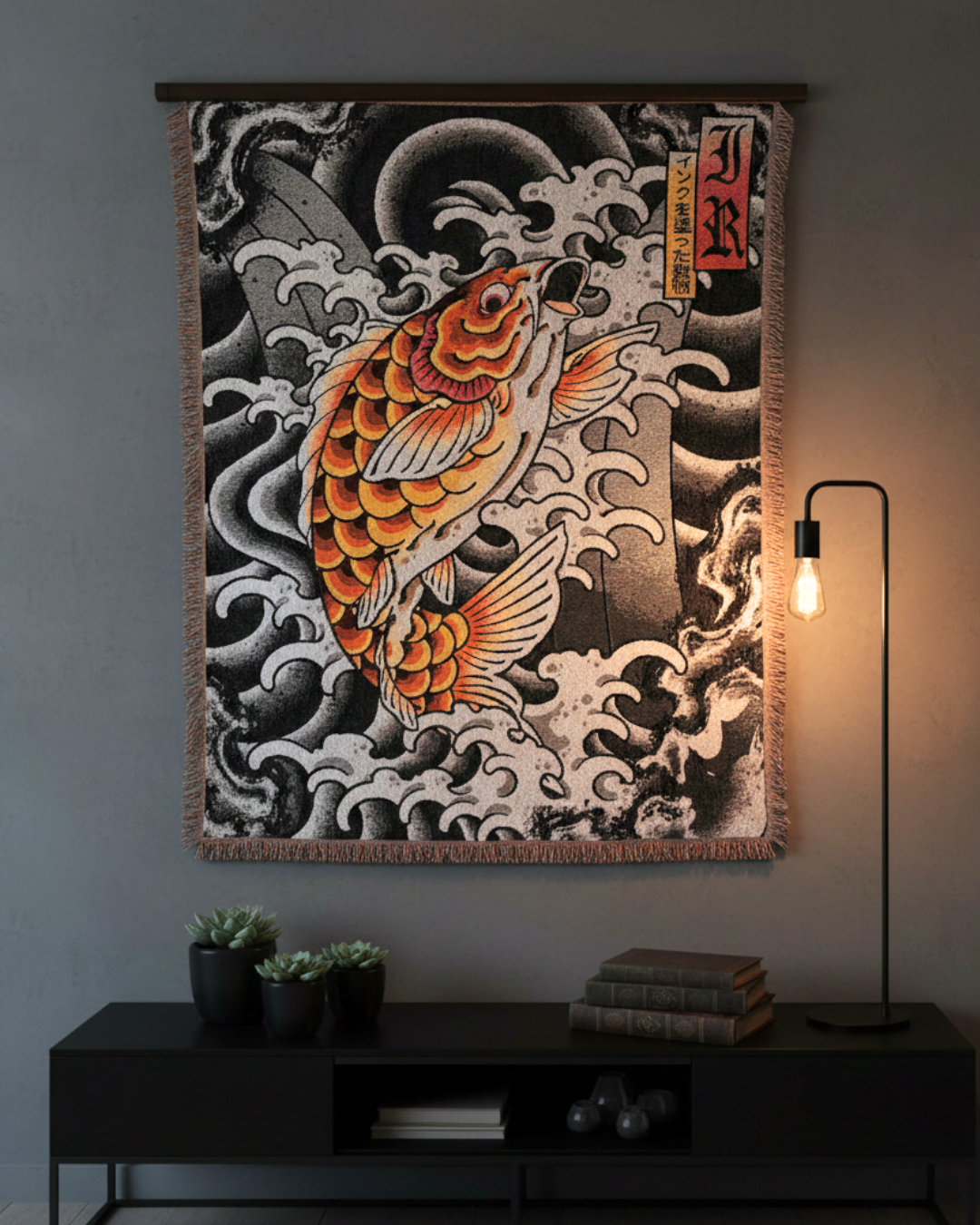 Koi Fish Tapestry