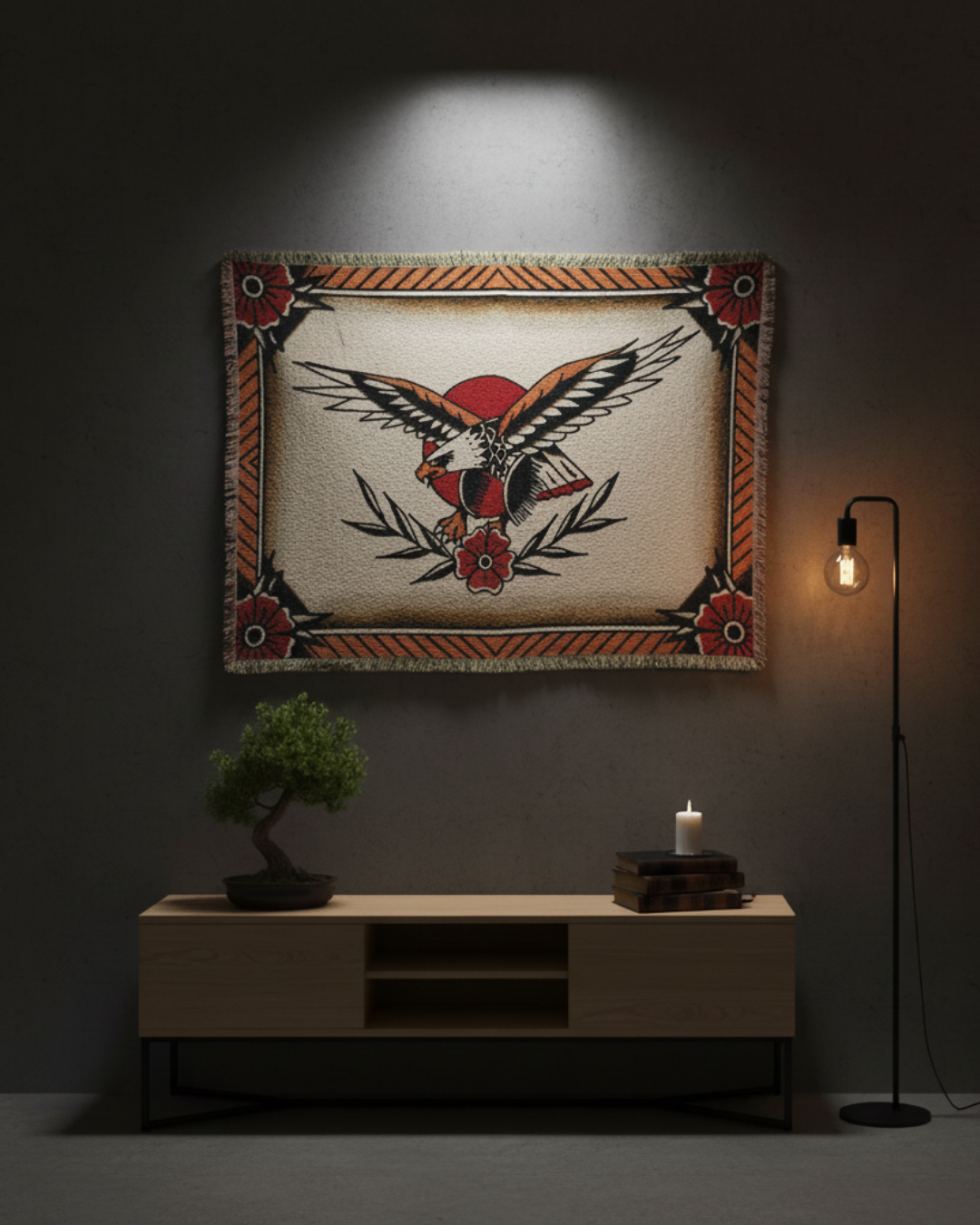 Traditional Eagle Tapestry