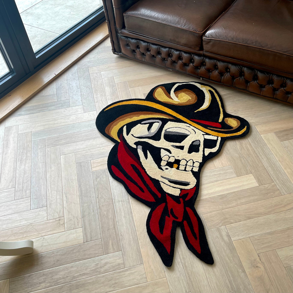 Skull Cowboy – Inked Rugs