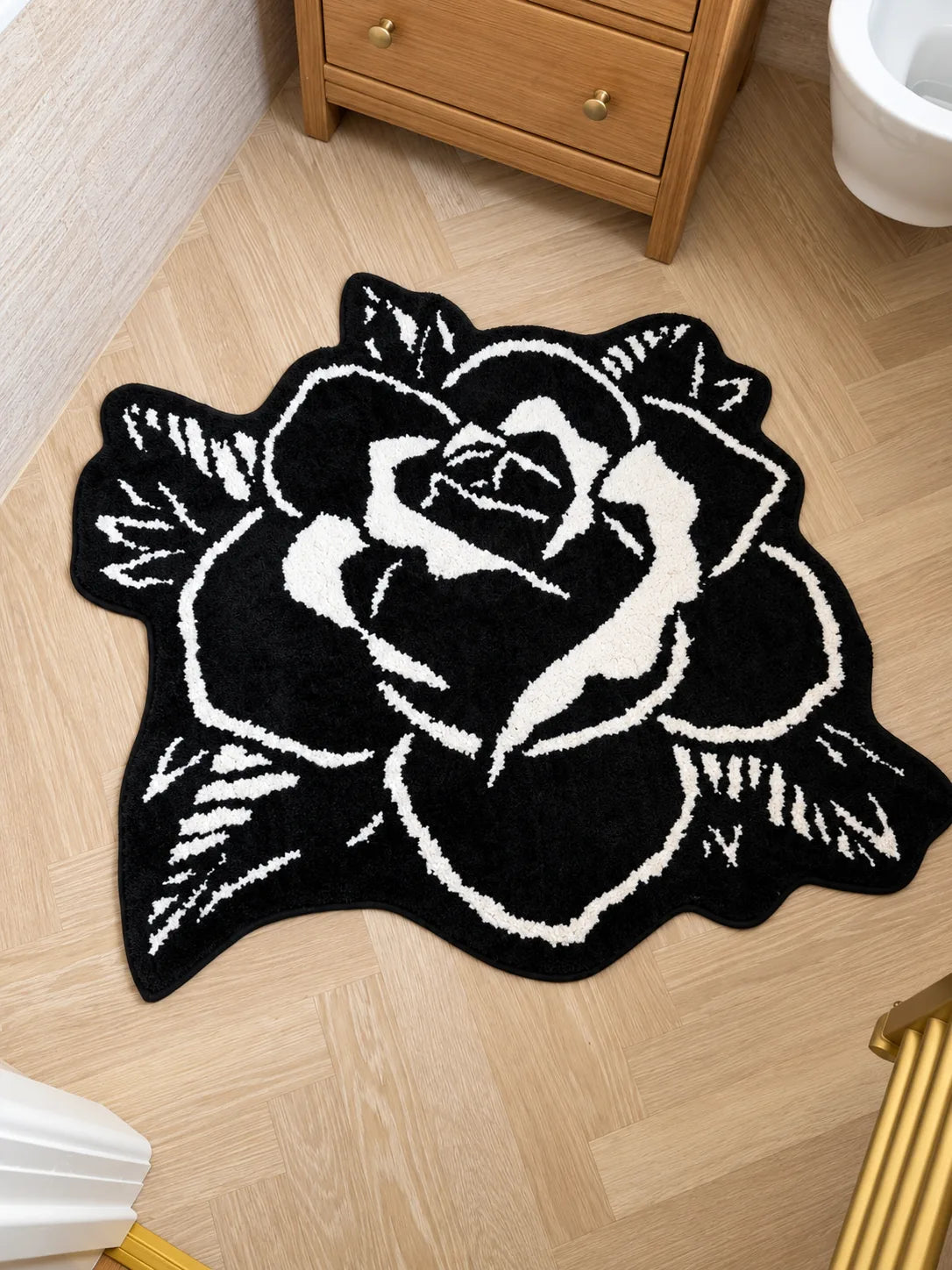Rose Bath Mat
