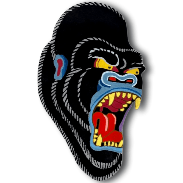 Tattoo uploaded by Tom Veling • www.TomVelingTattoo.com  TomVelingTattoo@gmail.com #portsidetattoo #AmericanTraditional # traditionaltattoo #radtrad #sandiego #whipshaded #chestpiece #gorilla  #dagger • Tattoodo